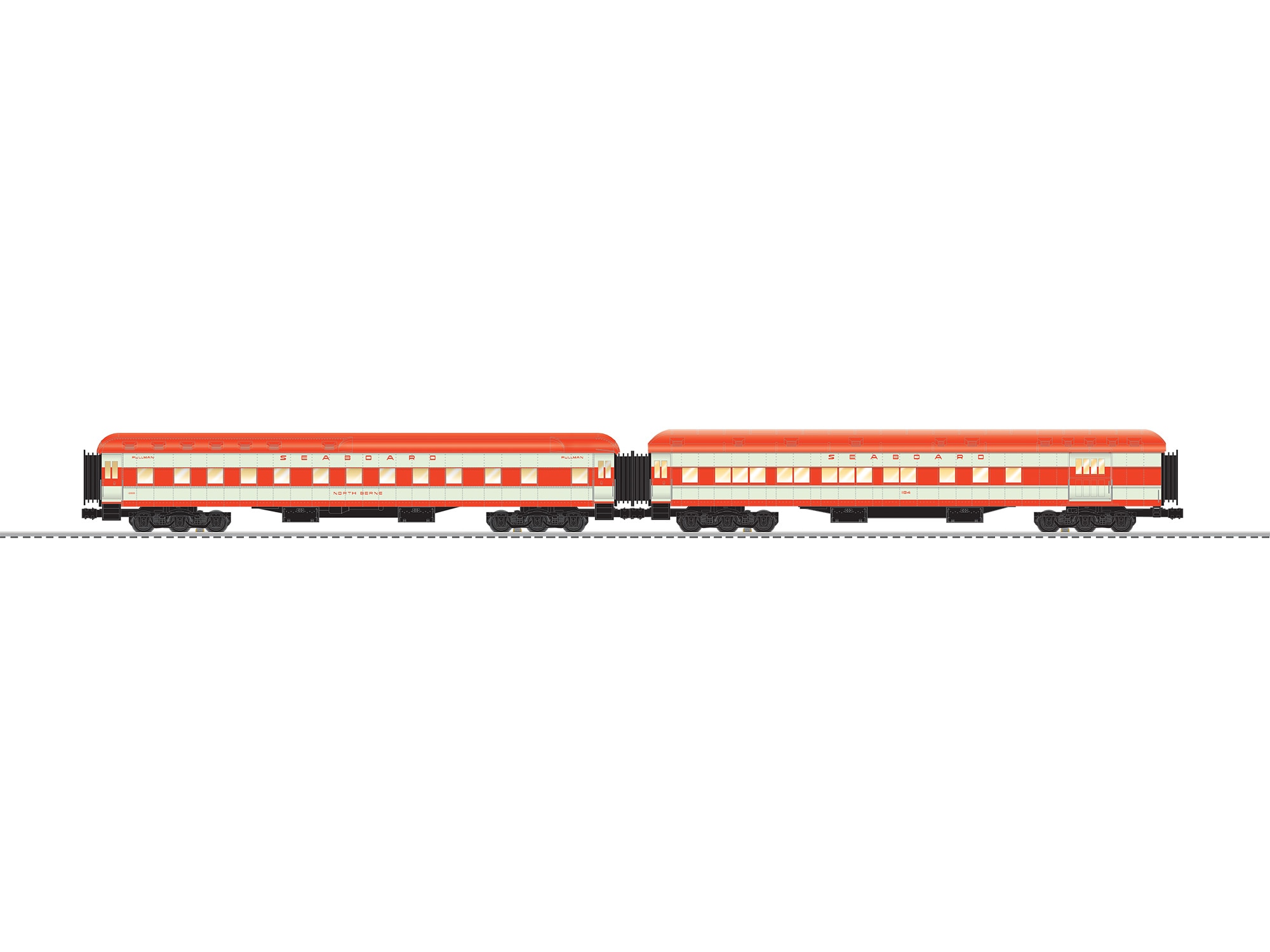 Orange Blossom Special 18" Passenger 2 Pack A